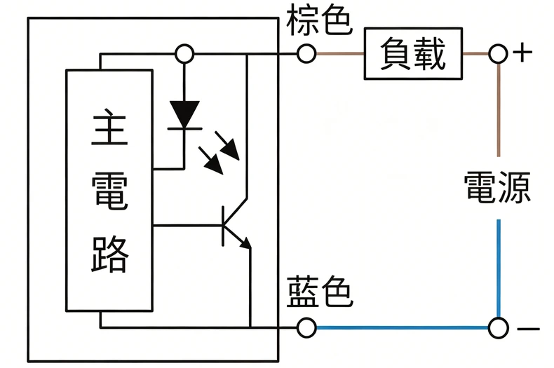 电动缸磁性开关2线接线图.webp