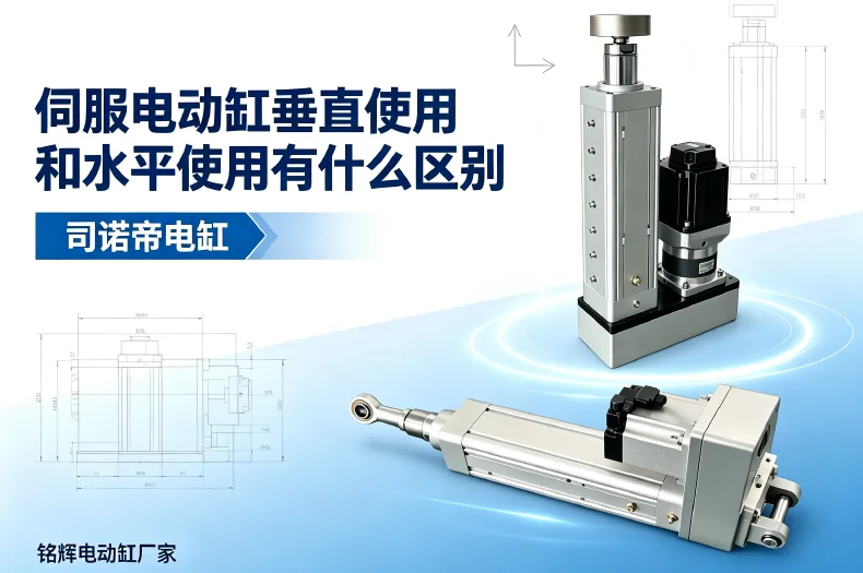 伺服电动缸垂直使用和水平使用有什么区别？一文讲清