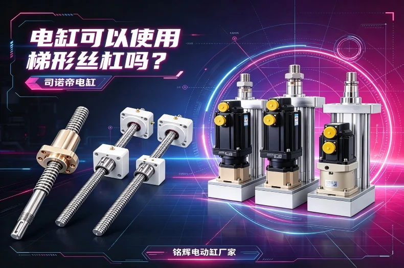 电缸可以使用梯形丝杠吗?